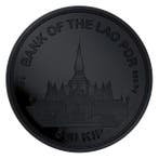 Laos. 500 KIP 2022 1 oz Laos 500 KIP Burning Black Platinum