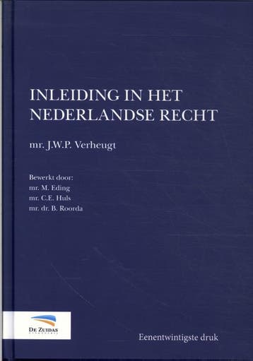Inleiding in het Nederlandse recht 9789082849523, Verzenden, J.W.P. Verheugt