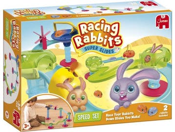 Veiling - Jumbo Racing Rabbits Knikkerbaan, Kinderen en Baby's, Speelgoed | Racebanen, Nieuw