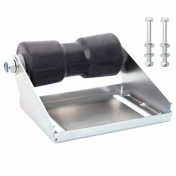 vidaXL Boot Trailer Roller met Beugel 20,3 cm Gegalvaniseerd, Watersport en Boten, Verzenden, Nieuw