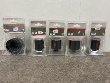 Veiling - Bosch diamant gatzaag Power Change set 5-delig, Nieuw