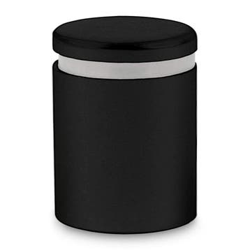 Afstandhouder | RVS | Zwart (Mat) | Per Stuk | Ø25x19mm, Verzenden, Nieuw in verpakking