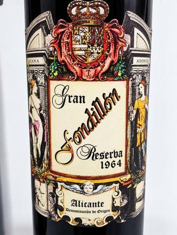 1964 Vinos Culebrón - Brotons, Fondillón - Alicante Gran, Nieuw