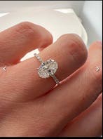 Sans prix de réserve - Bague - 14 carats Or blanc - 1.18ct.