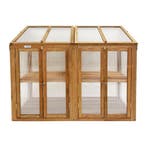 Lendo Online Kweekkas 120x49x97,5 cm Vurenhout PC Bruin, Verzenden, Nieuw