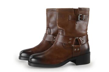 Tommy Jeans Biker boots in maat 39 Bruin, Verzenden, Overige typen