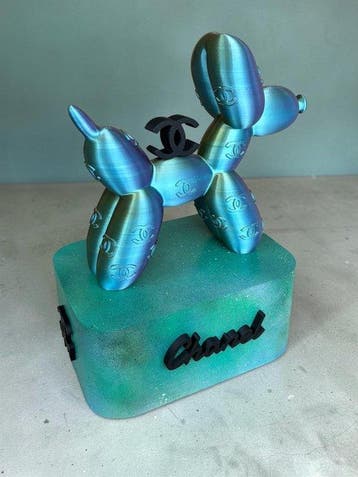 Artiluxx - Color spectrum ballon dog - Chanel edition