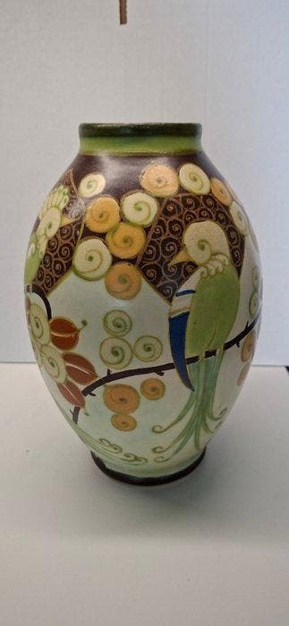 Keramis Boch - Charles Catteau - Vase - Vase floral -, Antiquités & Art, Antiquités | Verre & Cristal
