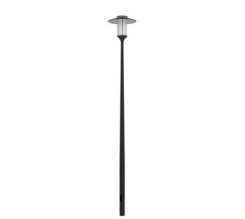 4 meter aluminium lichtmast inclusief 33W LED armatuur – Com, Verzenden