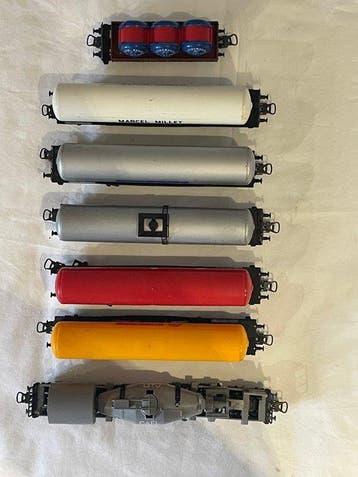 Lima H0 - Wagon de marchandises pour trains miniatures (7) -