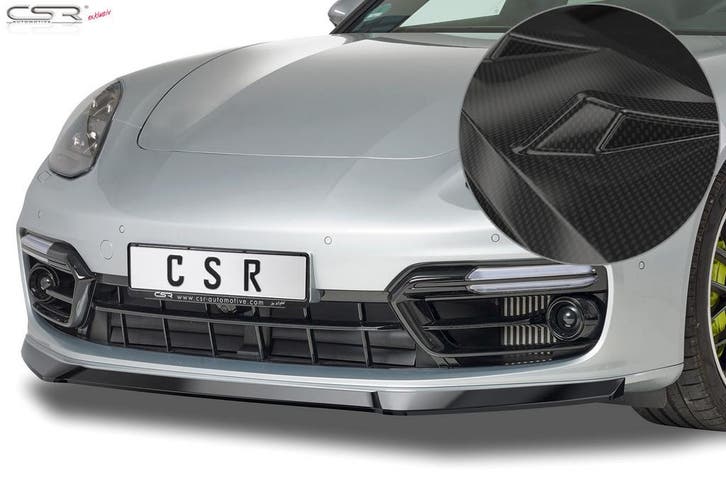 Cup spoilerlip met ABE voor Porsche Panamera 2 CSL336-C, Auto-onderdelen, Carrosserie, Nieuw, Verzenden