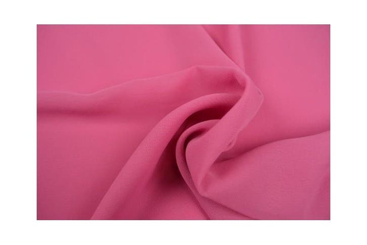 15 meter chiffon stof - roze, Hobby & Loisirs créatifs, Tissus & Chiffons, Envoi