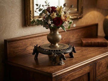 decoratieve standaard / offerstandaard met zes