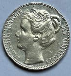 Nederland. Wilhelmina. 1 Gulden 1907 (Zonder minimumprijs)