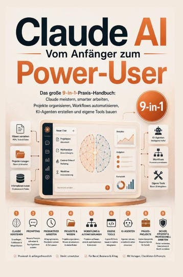 Claude Ai – Vom Anfänger Zum Power-User: Das Große 9-In-1-Pr, Verzenden, Larisa Welten