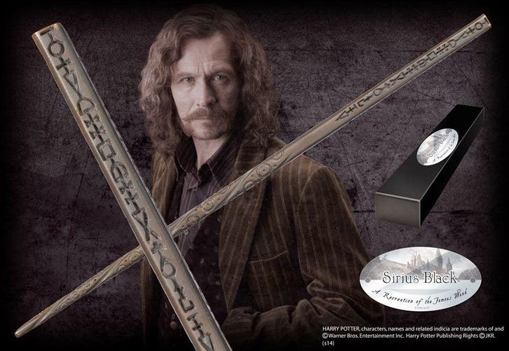 Harry Potter Toverstaf Sirius Black, Verzamelen, Harry Potter, Nieuw, Ophalen of Verzenden
