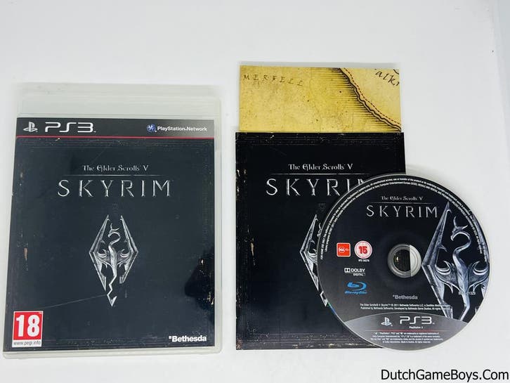 Playstation 3 / PS3 - The Elder Scrolls V - Skyrim, Games en Spelcomputers, Games | Sony PlayStation 3, Gebruikt, Verzenden
