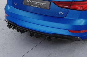 Diffuser | Achterbumper voor Audi A3 8V S-Line Sedan / Cabri, Verzenden, Nieuw