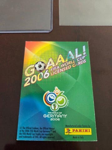 2006 Panini World Cup Cristiano Ronaldo Cristiano Ronaldo