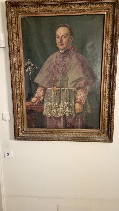 Orazio Orazi (1848-1912) - Monsignore, Antiek en Kunst, Kunst | Schilderijen | Klassiek