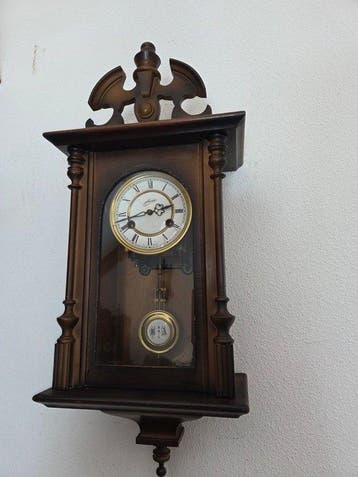 Horloge murale - Bois - 1960-1970 - Horloge murale vintage