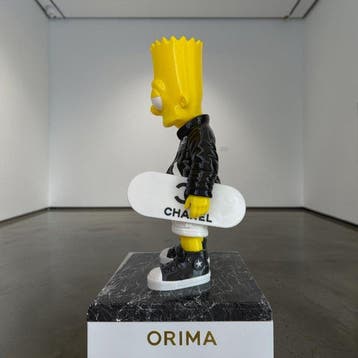 Orima Pop Art - BART Simpson Skateboard Urban Style « C »