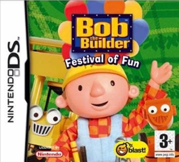 Bob de Bouwer We Bouwen een Feestje! (Losse Cartridge), Ophalen of Verzenden, Zo goed als nieuw