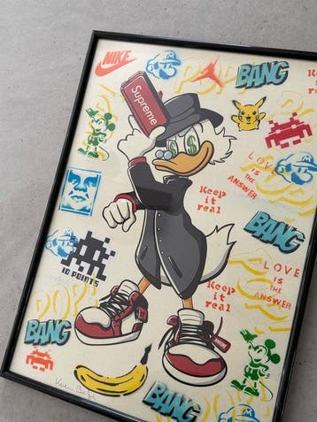 Koen Betjes (1992) - Scrooge McDuck Collage x POP and