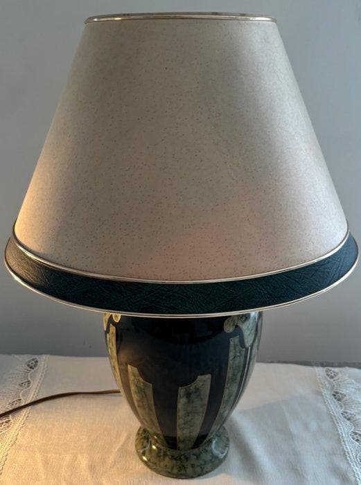 Louis Drimmer - Tafellamp - Porselein - tafellamp, Antiek en Kunst, Curiosa en Brocante