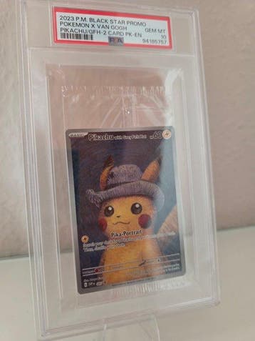 Pokémon - 1 Graded card - Pikachu Van Gogh Pikachu with the, Nieuw