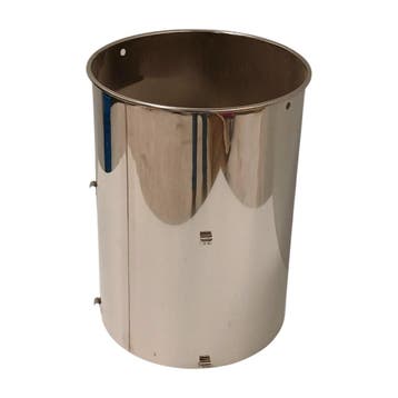 Moutkorf 30l 335x335x450mm roestvrij staal nieuw, Ophalen of Verzenden, Nieuw