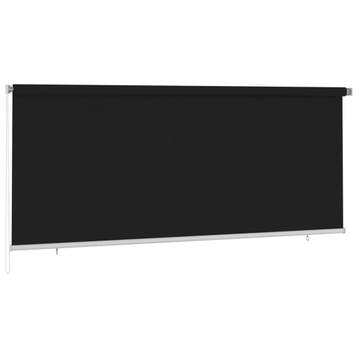 vidaXL Rolgordijn voor buiten 350x140 cm zwart, Verzenden, Nieuw
