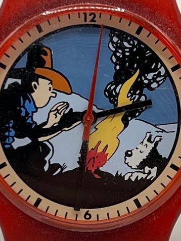 Tintin - 1 Beperkte oplage kwarts horloge - Tintin in, Nieuw