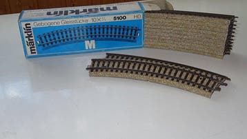 Märklin H0 - Modeltreinsporen (30), Nieuw