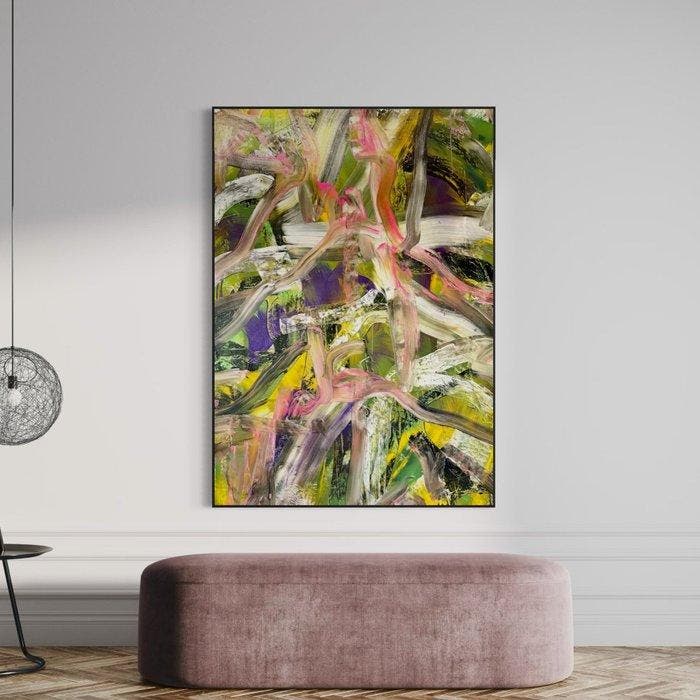 Timo Wedell - Scharfe Sinne - XXL - Abstract, Antiek en Kunst, Kunst | Schilderijen | Modern