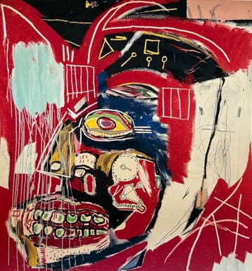 Jean-Michel Basquiat (1960-1988) - “In This Case, 1983”.