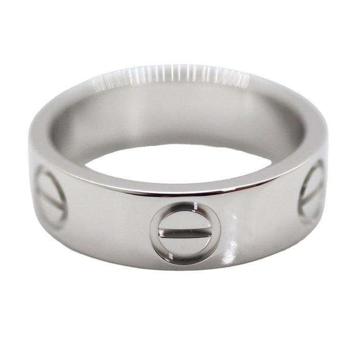 Cartier - Ring - Love - 18 karaat Witgoud, Handtassen en Accessoires, Ringen