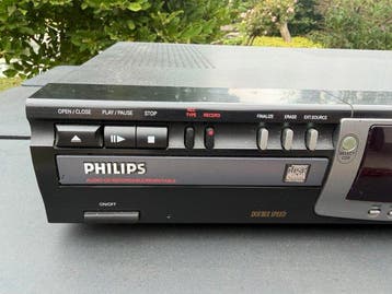 Philips - CDR775 Dual-Deck Standalone Cd-recorder