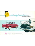 1962 DAF VARIOMATIC BROCHURE NEDERLANDS, Nieuw