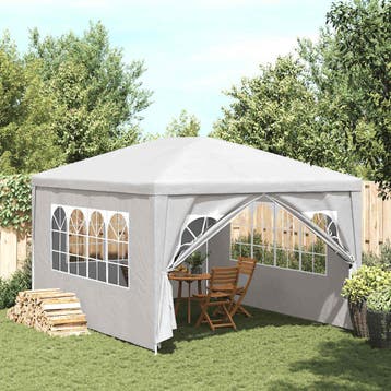 vidaXL Partytent 3x4 m wit, Verzenden