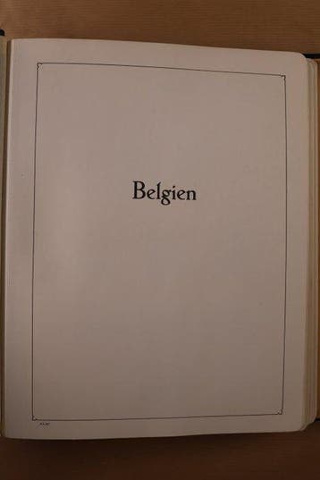 Belgique 1970/1989 - Album de préimpression de luxe KABE, Gestempeld