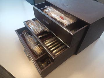 Wiskemann - Eetservies voor 12 - Coquille - Verzilverd -
