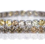 Bracelet de tennis - 14 carats Or blanc - 7.00ct. tw.
