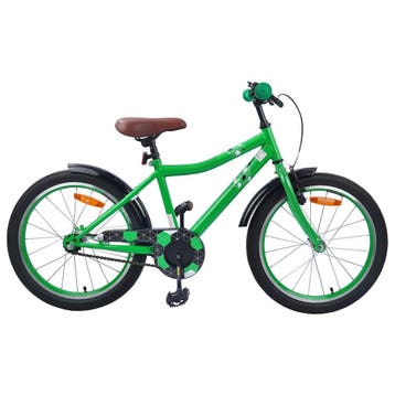 vidaXL Kinderfiets 20 Inch voor 6-11 jaar oud Groen, Verzenden