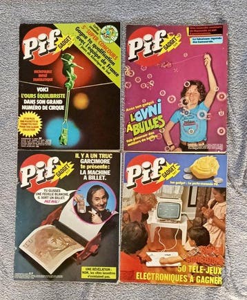Pif Gadget - Pif Gadget - 10 Comic collection - 1978/1979, Nieuw