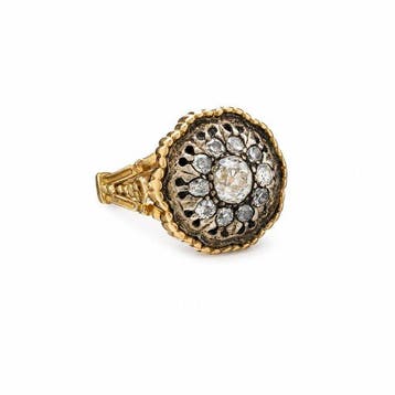 Bague - 19,2 carats Or jaune Diamant (Naturelle) - Diamant, Bijoux, Sacs & Beauté