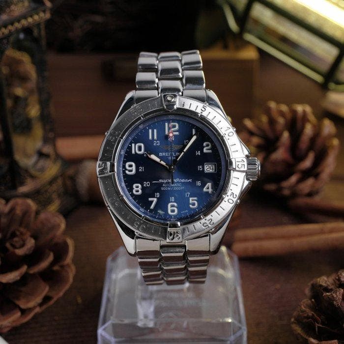 Breitling - Superocean - Sans prix de réserve - A17340 -, Bijoux, Sacs & Beauté, Montres | Hommes