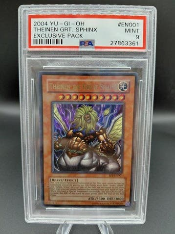 Konami - 1 Graded card - Yu-Gi-Oh! - Theinen the Great, Nieuw