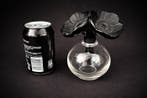 Lalique - Vase - Deux anémones - Cristal, Antiek en Kunst