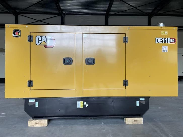 CAT DE110GC - 110 kVA Stand-by Generator - DPX-18208, Articles professionnels, Machines & Construction | Générateurs, Enlèvement ou Envoi